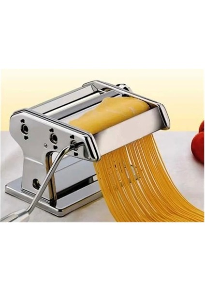 Erişte Makarna Yapma Kesme Makinesi Hamur Lazanya Spagetti Raviolli Makinesi