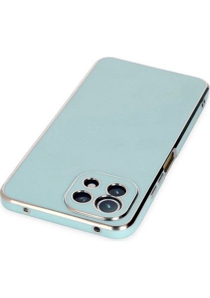 Xiaomi Mi 11 Lite Kılıf Volet Silikon - Açık Yeşil - PHN9546-5429