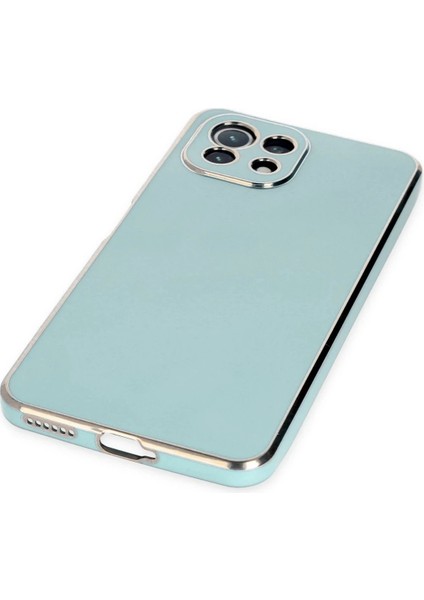 Xiaomi Mi 11 Lite Kılıf Volet Silikon - Açık Yeşil - PHN9546-5429