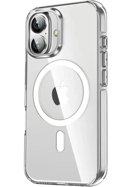 iPhone 16 Crystal Magsafe Kapak - Şeffaf - PHN4208-3567
