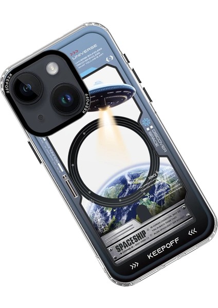 iPhone 15 Aerospace Magsafe Kapak - Aircraft - PHN1289-9536 fiyatları