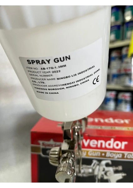 VENDOR AB-17G ÜST DEPO BOYA TAB. 1.3 fırsatları