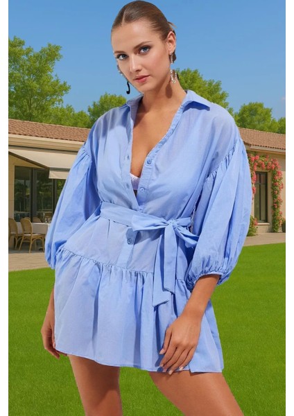 Yazlık Plaj Elbisesi Pamuklu Mini Elbise Vual Dokuma Özel Tasarım Özel Tasarım Kaliteli Işçilik modelleri