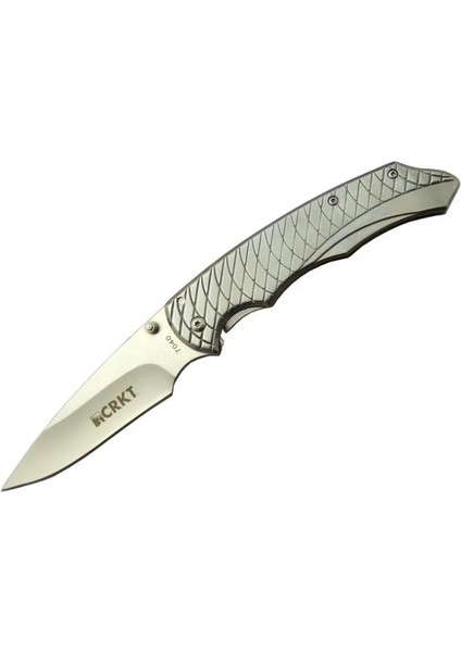 Crkt 7040 Wy Kamp Çakı 22 cm - Metal Saplı, Kemerlikli, Kılıflı, Kutulu