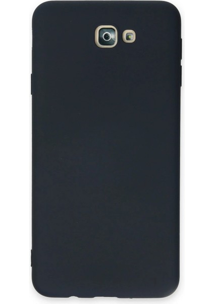 Samsung Galaxy J7 Prime Kılıf Nano Içi Kadife Silikon - Lacivert - PHN3232-8689