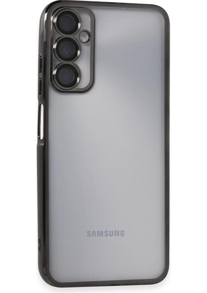 Samsung Galaxy A05S Kılıf Lensli Silikon - Siyah - PHN5154-4342