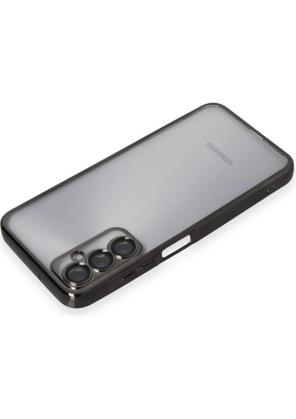 Samsung Galaxy A05S Kılıf Lensli Silikon - Siyah - PHN5154-4342