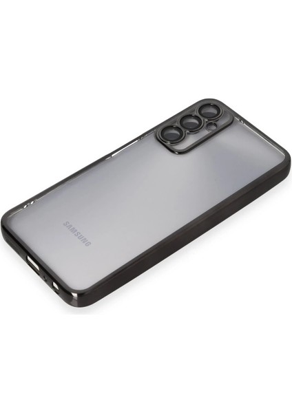 Samsung Galaxy A05S Kılıf Lensli Silikon - Siyah - PHN5154-4342