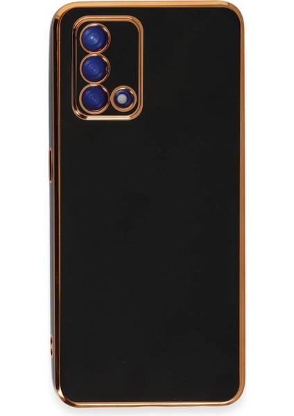 Oppo A74 4g Kılıf Volet Silikon - Siyah - PHN9497-3360