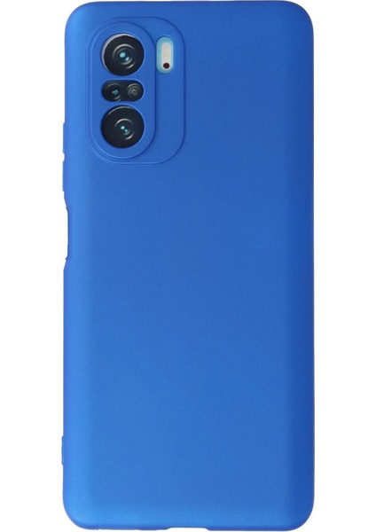 Xiaomi Poco F3 Kılıf First Silikon - Mavi - PHN7046-8891