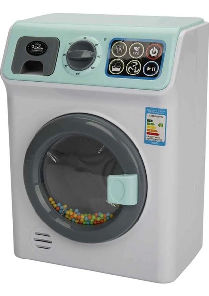 Bfs Hommy Sesli ve Işıklı Yeşil Çamaşır Makinesi