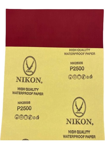 Nikon 2500S Otomotiv Su Zımparası 2500 Kum