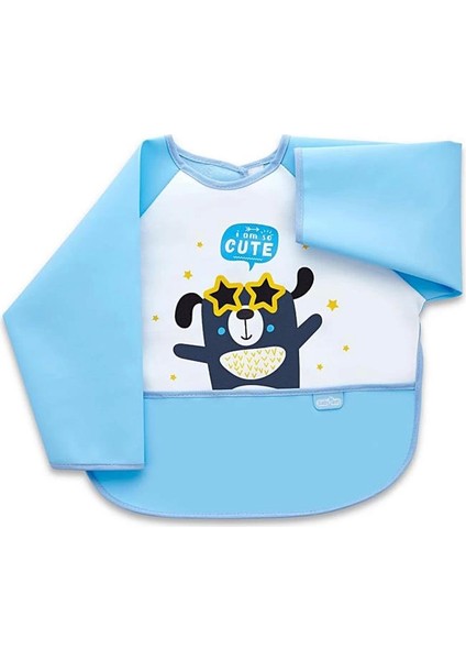 Bfs Poli Muşamba Kollu Mama Önlüğü 034 Mavi