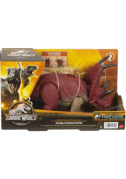 Bfs Nessiworld HLP14 Jurassic World Kükreyen Dinozor Figürleri-Mattel