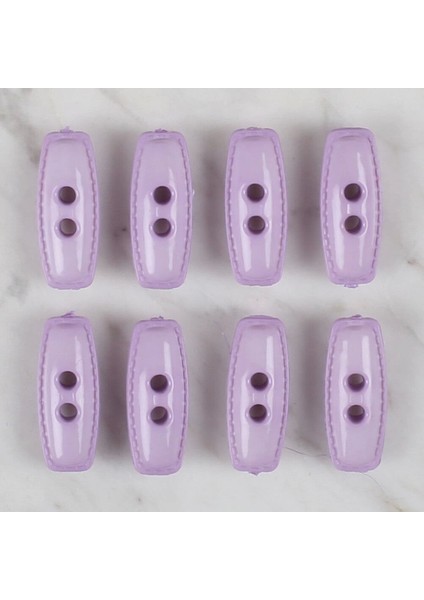 Bfs Crafts Lila 8 Li Çoban Düğmesi - 89