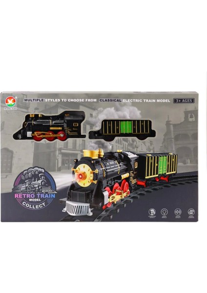 Bfs 699-69A Sesli Işıklı Şarjlı Dumanlı Tren Seti -Karsan Oyuncak