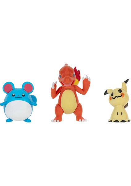 Bfs Pokemon Battle 3'lü Figür Seti
