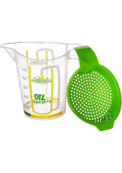 Özel Kızartma Yağı Süzgeci - Sıvı Yağ Süzgeci 500ML Fırsat!!!