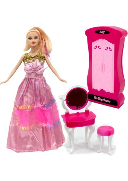 Bfs Anlily Makyaj Masalı Dolaplı Bebek fırsatları