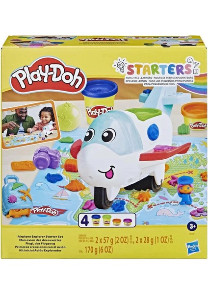 Bfs F8804 Play-Doh Starters Eğlenceli Uçak Oyun Seti +3 Yaş