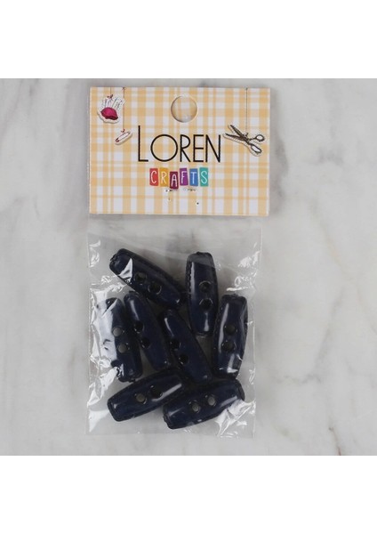 Bfs Crafts Lacivert 8 Li Çoban Düğmesi - 95