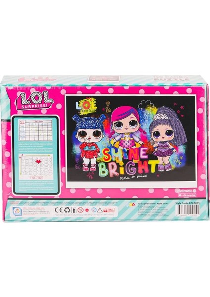 Bfs LOL0055 Lol 100 Parça Puzzle -Laçokids fiyatları