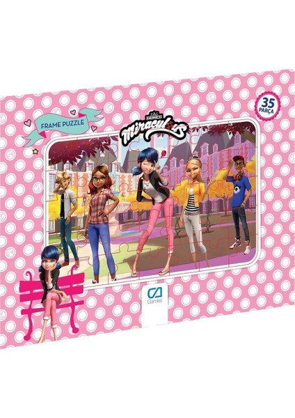 Bfs Nessiworld Ca 5020-5022 Miraculous Frame Puzzle 35 Parça-Ca Games fiyatları