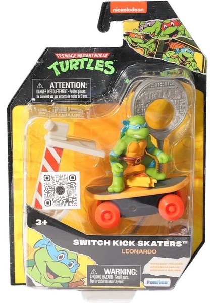Bfs TU812001 Tmnt Ninja Kaplumbağalar Kaykay Figürü - 71052 fırsatları
