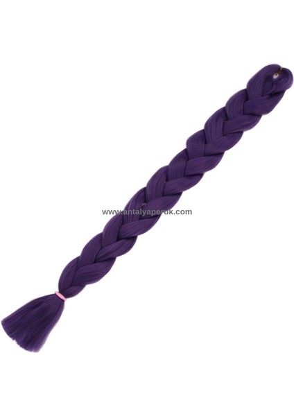 Afrika Örgüsü Ombreli Sentetik Saç 100 gr PURPLE