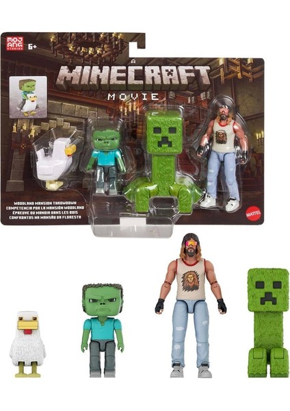 Bfs JGG68 Minecraft Film Figürleri - Çoklu Paket