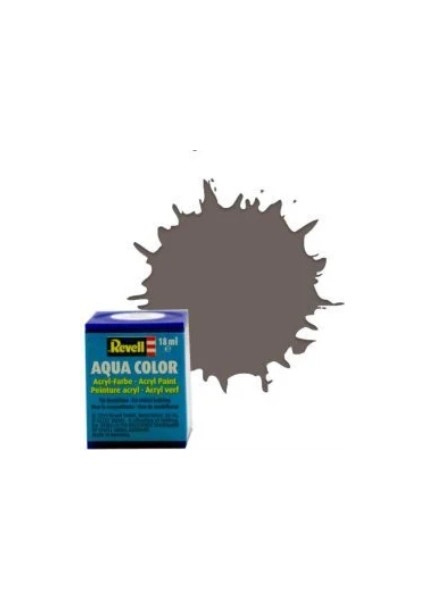 Bfs Revell 84 -Aqua Color Leather Brown - Mat Boya- 18 ml