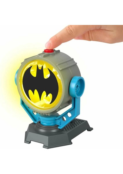 Bfs Nessiworld HFD47 Imaginext, Bat-Tech Bat-Signal Figür Seti, Dc Super Friends