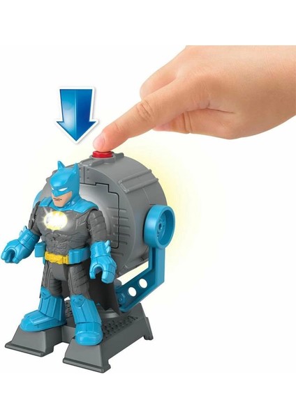 Bfs Nessiworld HFD47 Imaginext, Bat-Tech Bat-Signal Figür Seti, Dc Super Friends