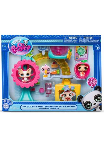 Bfs 5196 Littlest Pet Shop Minişler Eğlence Fabrikası Oyun Seti S1 -Sunman