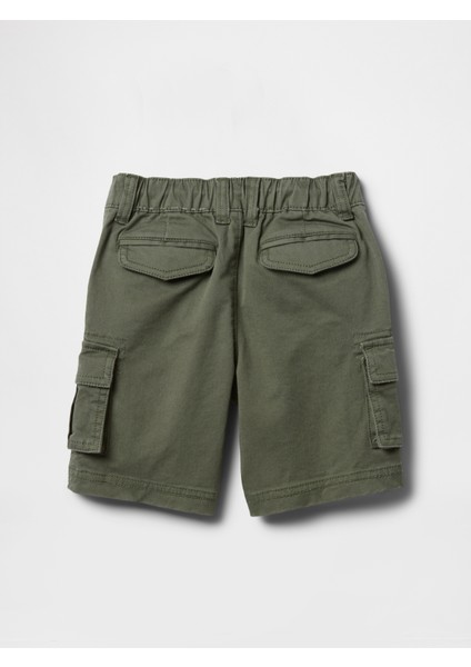 Erkek Bebek Haki Pull-On Kargo Şort modelleri