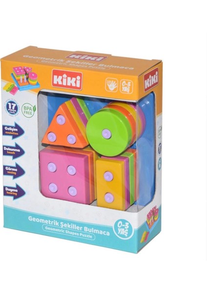 Bfs Nessiworld AE-1410 Kiki Geometrik Şekiller Bulmaca fiyatları