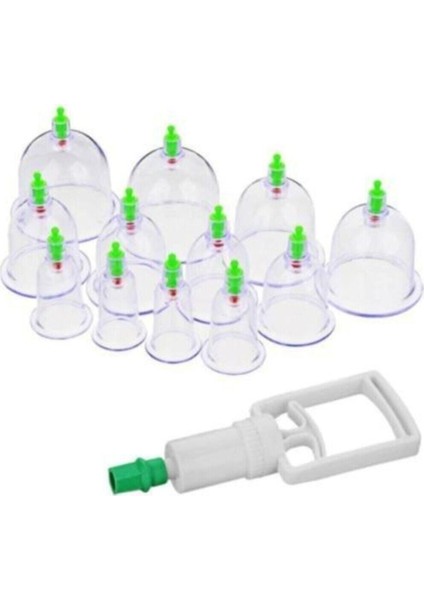 12'li Masaj Kupa Seti, Vakumlu Aleti ve Hediye Hacamat Seti