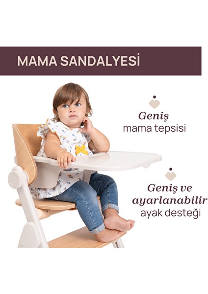 Meravıglıa Mama Sandalyesi Fossıl
