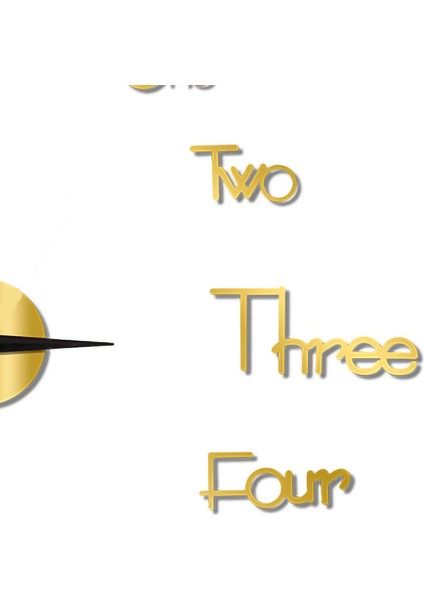 Duvar Saati Çerçevesiz Dekoratif Sessiz Duvar Sanat Saati Oturma Odası Yatak Odası Için (Yurt Dışından) indirimleri