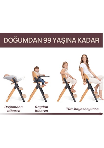 Meravıglıa Mama Sandalyesi Ebony fiyatları