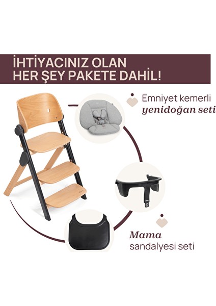 Meravıglıa Mama Sandalyesi Ebony modelleri