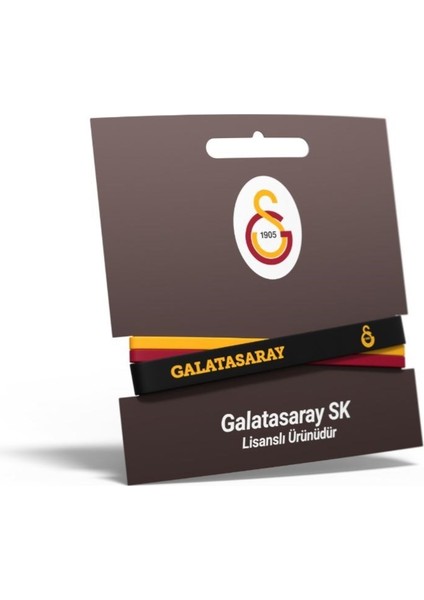 Orijinal Lisanslı Sarı Kırmızı Parçalı Hakim Yaka Sweat Bileklik Set Hediyelik Ahşap Kutulu indirimleri