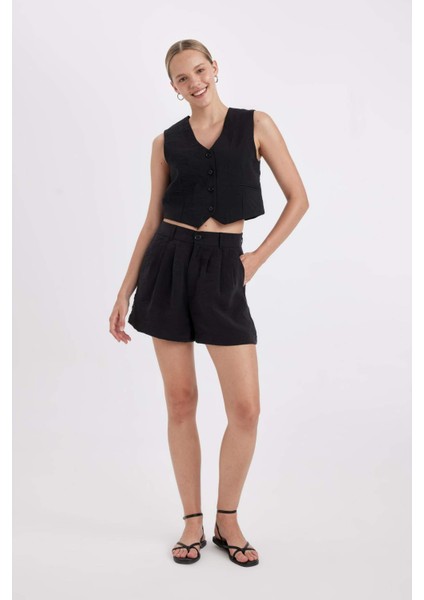 Regular Fit Normal Bel Kısa Paça Modal Şort X4722AZ24HS modelleri