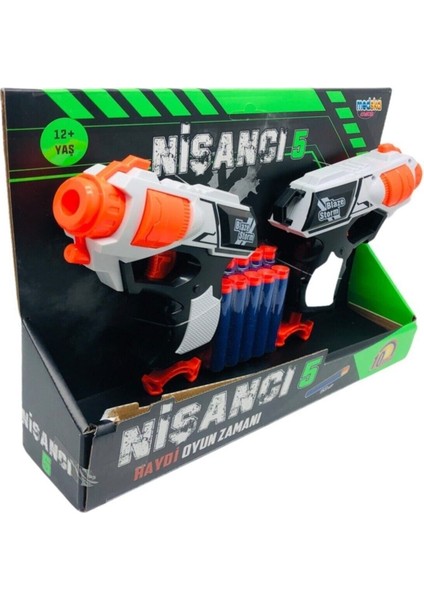 Blaze Storm Nörf Tabanca 2 Li Nörf Nişancı 10 Mermili