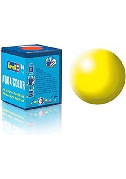 Bfs Revell 312 - Aqua Color Luminous Yellow - Silk Boya - 18 ml