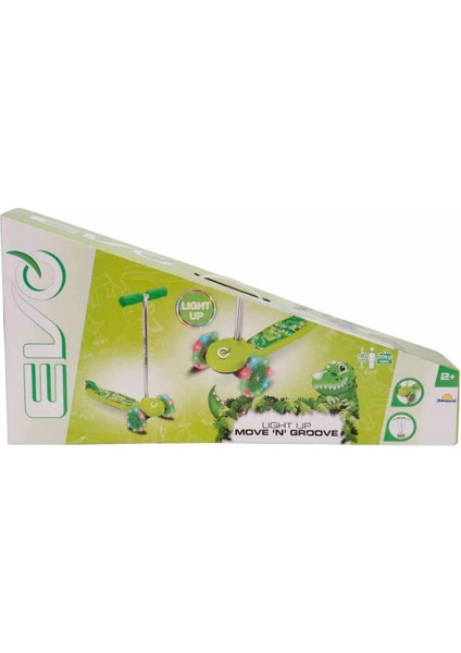 Bfs Evo 3 Tekerlekli Dino Move N Groove Işıklı Scooter fırsatları