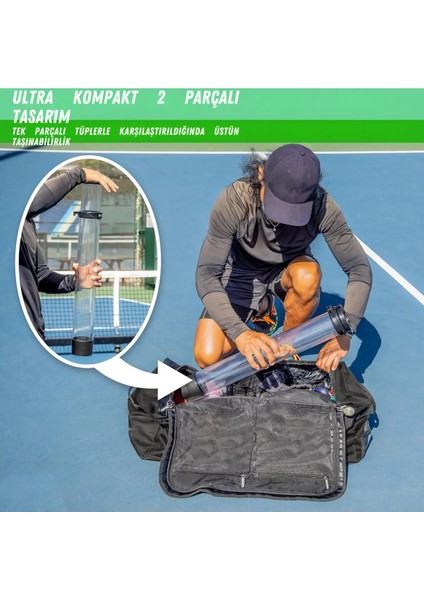 Tennis Ball Collection Tube Apparatus - Tenis Topu Toplama Tüpü - Aparatı modelleri