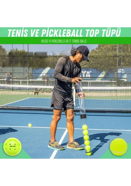 Tennis Ball Collection Tube Apparatus - Tenis Topu Toplama Tüpü - Aparatı indirimleri