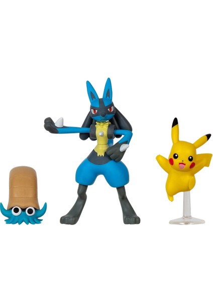 Bfs Pokemon Battle 3'lü Figür Seti