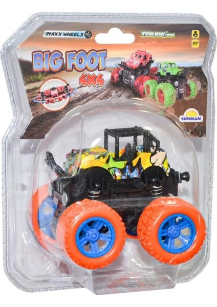 Bfs Nessiworld 3450 Big Foot Jeep 4x4 1:36 -Sunman fırsatları